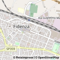 Mapa Fidenza