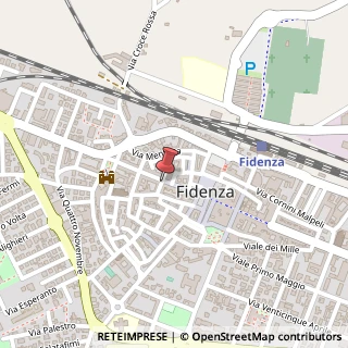 Mappa Via Cavour, 46, 43036 Fidenza, Parma (Emilia Romagna)