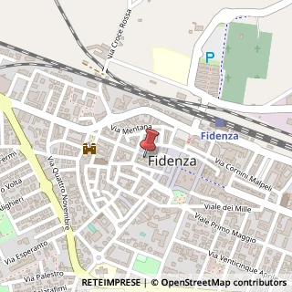 Mappa Via Cavour, 27, 43036 Fidenza, Parma (Emilia Romagna)