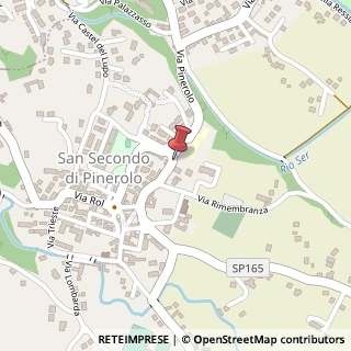 Mappa Via repubblica 17, 10060 San Secondo di Pinerolo, Torino (Piemonte)