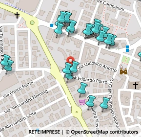 Mappa Via E. Porro, 43036 Fidenza PR, Italia (0.11786)