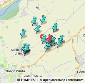 Mappa Via Viazza, 44123 Ferrara FE, Italia (1.41739)