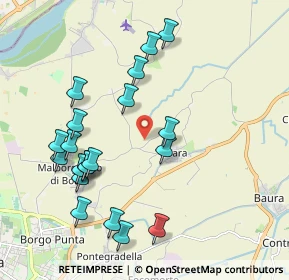 Mappa Via Viazza, 44123 Ferrara FE, Italia (2.1085)