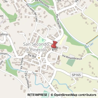 Mappa Via della Repubblica, 17, 10060 San Secondo di Pinerolo, Torino (Piemonte)