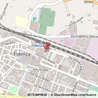 Mappa Piazza della Repubblica, 12, 43036 Fidenza, Parma (Emilia Romagna)