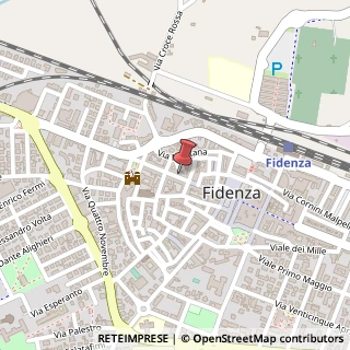 Mappa Via Cavour, 62, 43036 Fidenza, Parma (Emilia Romagna)