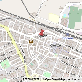 Mappa Via Mentana, 33, 43036 Fidenza, Parma (Emilia Romagna)