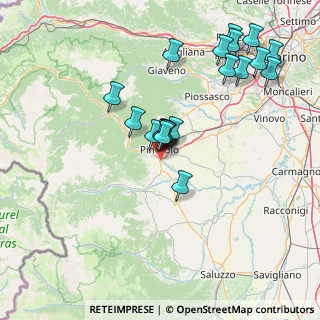 Mappa Via della Cardonata, 10064 Pinerolo TO, Italia (15.0965)