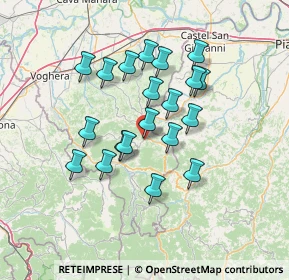 Mappa Via Riccardo Lombardi, 27059 Zavattarello PV, Italia (11.848)