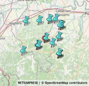 Mappa Via Riccardo Lombardi, 27059 Zavattarello PV, Italia (11.2165)