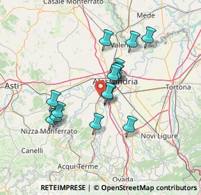 Mappa Strada Rosario, 15100 Cantalupo AL, Italia (11.68267)