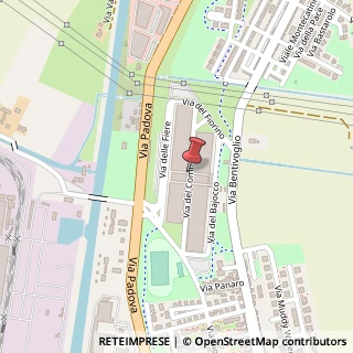 Mappa Via del commercio 79, 44100 Ferrara, Ferrara (Emilia Romagna)