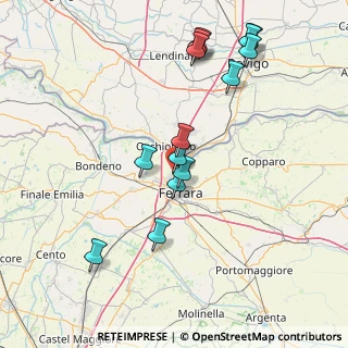 Mappa Via del Commercio, 44123 Ferrara FE, Italia (16.09)