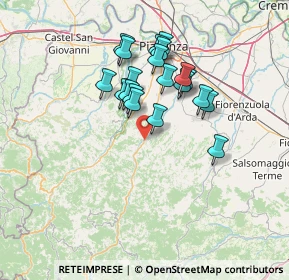 Mappa Via Circonvallazione, 29028 Ponte dell'Olio PC, Italia (11.7875)