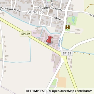 Mappa Via Circonvallazione, 14A, 10060 Buriasco, Torino (Piemonte)