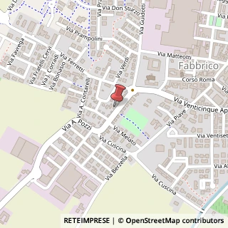 Mappa Via Pozzi, 24, 42042 Fabbrico, Reggio nell'Emilia (Emilia Romagna)