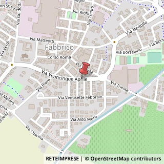 Mappa Via XXV Aprile, 33, 42042 Fabbrico RE, Italia, 42042 Fabbrico, Reggio nell'Emilia (Emilia Romagna)