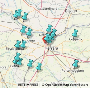 Mappa Via Giovanni Finati, 44124 Ferrara FE, Italia (17.585)