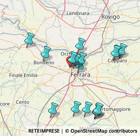 Mappa Via Giovanni Finati, 44124 Ferrara FE, Italia (15.19294)