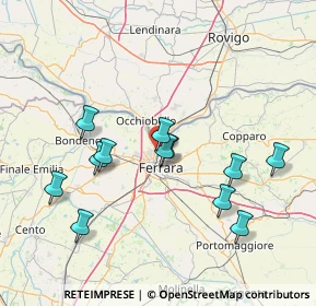 Mappa Via Curtatone e Montanara, 44122 Ferrara FE, Italia (14.675)