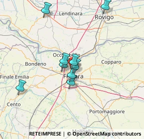 Mappa Via Curtatone e Montanara, 44122 Ferrara FE, Italia (24.47143)