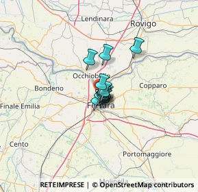 Mappa Via Curtatone e Montanara, 44122 Ferrara FE, Italia (5.01833)