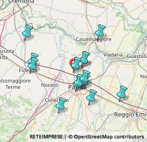 Mappa Strada Cervara, 43126 Parma PR (12.80643)