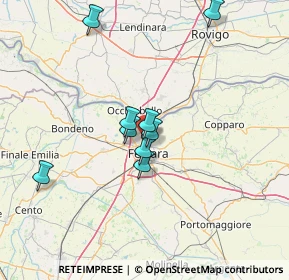 Mappa Via dell'Indipendenza, 44123 Pontelagoscuro FE, Italia (24.43429)