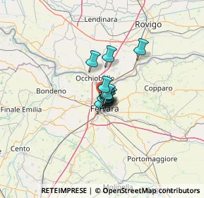 Mappa Via dell'Indipendenza, 44123 Pontelagoscuro FE, Italia (5.02083)