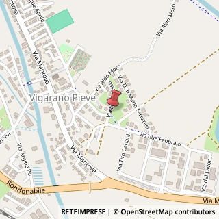 Mappa Via Lelio Basso, 3, 44049 Vigarano Mainarda, Ferrara (Emilia Romagna)