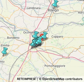 Mappa Via Copparo, 44123 Boara FE, Italia (10.14909)