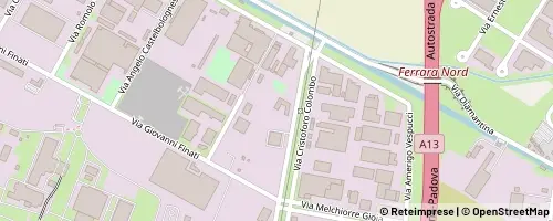 Mappa Ferrara