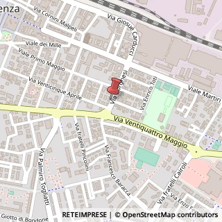 Mappa Via Giovanni Borghesi, 9, 43036 Fidenza PR, Italia, 43036 Fidenza, Parma (Emilia Romagna)
