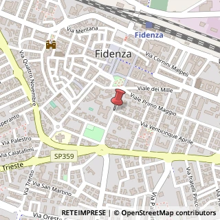 Mappa Via Antonio Gramsci, 55, 43036 Fidenza, Parma (Emilia Romagna)