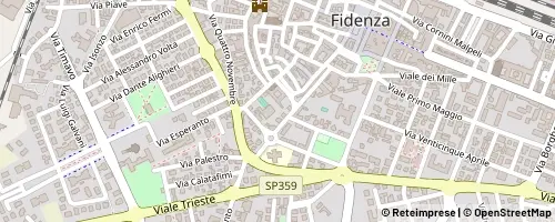 Mappa Fidenza