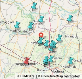 Mappa Via Reggiolo, 42017 Novellara RE, Italia (15.97882)