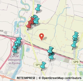 Mappa Strada Pozzolo, 43126 Parma PR, Italia (2.227)