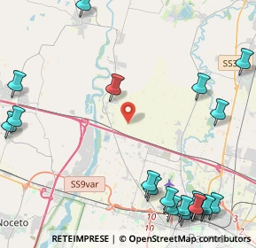 Mappa Strada Pozzolo, 43126 Parma PR, Italia (6.406)