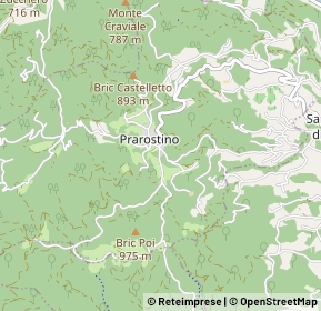 Mappa 10060 Prarostino TO, Italia (1.0125)