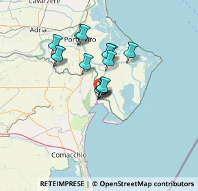 Mappa Via Molise, 45019 Taglio di po RO, Italia (10.09143)