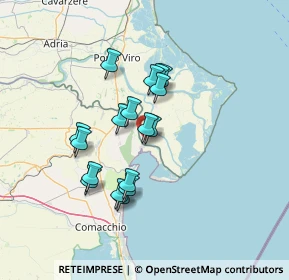 Mappa Via Molise, 45019 Taglio di po RO, Italia (11.39294)