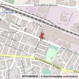 Mappa Viale Martiri della Libertà, 2, 43036 Fidenza, Parma (Emilia Romagna)