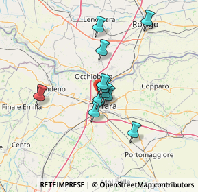 Mappa Via della Sirena, 44122 Ferrara FE, Italia (10.24)