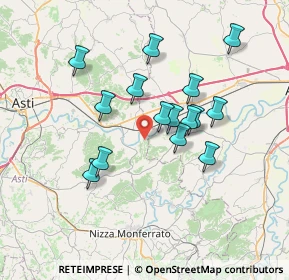 Mappa Località Mogliotti, 14030 Rocchetta Tanaro AT, Italia (6.202)