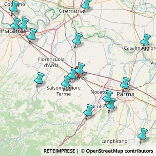 Mappa 43036 Fidenza PR, Italia (22.33563)