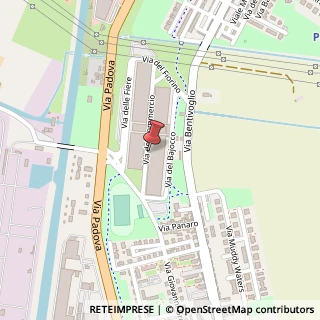 Mappa Via del Commercio, 26, 44123 Ferrara, Ferrara (Emilia Romagna)