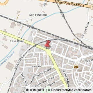 Mappa Via Abate Pietro Zani, 56, 43036 Fidenza, Parma (Emilia Romagna)