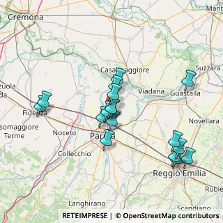 Mappa Via Pizzolese, 43122 Parma PR, Italia (14.45882)
