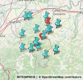 Mappa Via dal Verme, 27059 Zavattarello PV, Italia (11.9565)