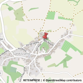Mappa Via Baiardi, 3, 15057 Sarezzano, Alessandria (Piemonte)